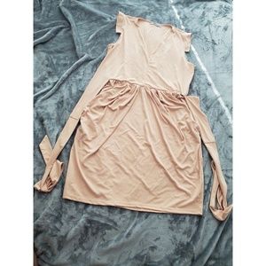 Belted Dress w/Front Pockets